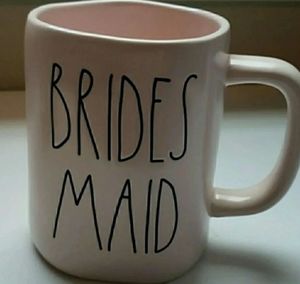 NEW Rae Dunn Pink Bridesmaid Wedding Party Mug